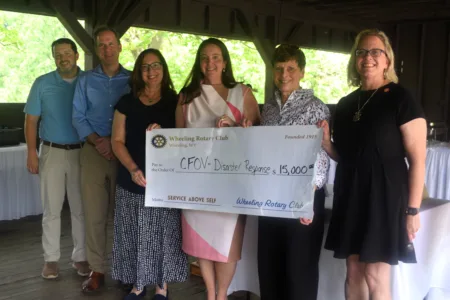 Wheeling Rotary Donates $15K To Ohio County Flood Relief
